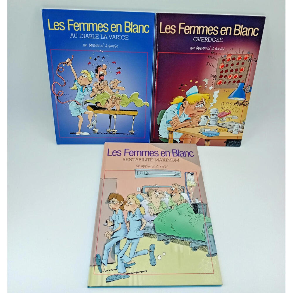 Lot 3 BDs Les Femmes en Blanc‎ Vol. 29-30-31 (Bercovici & Cauvin) Français